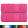 Toallas de Visita 2 piezas Rosa 30x50 cm 360 g/m² 100% Algodón by , Towels - Ref: Foro24-137043, Price: 11,99 €, Discount: %