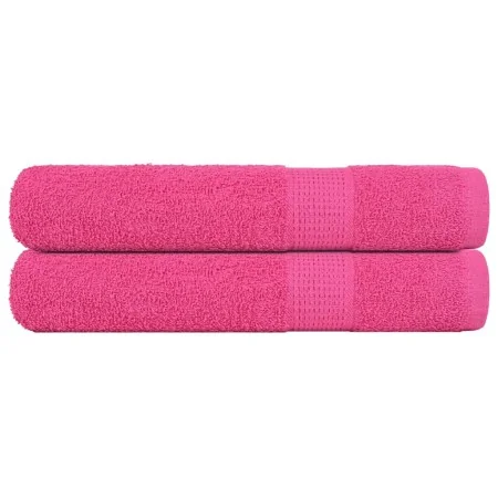 Toallas de sauna 2 uds 100% algodón rosa 80x200 cm 360 gsm by , Towels - Ref: Foro24-137055, Price: 28,63 €, Discount: %