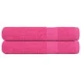 Toallas de sauna 2 uds 100% algodón rosa 80x200 cm 360 gsm by , Towels - Ref: Foro24-137055, Price: 28,63 €, Discount: %