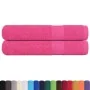 Toallas de sauna 2 uds 100% algodón rosa 80x200 cm 360 gsm by , Towels - Ref: Foro24-137055, Price: 28,63 €, Discount: %