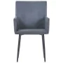 Sillas comedor reposabrazos 2 uds cuero ante sintética gris von , Essstühle - Ref: Foro24-282058, Preis: 194,17 €, Rabatt: %