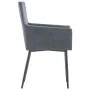 Sillas comedor reposabrazos 2 uds cuero ante sintética gris von , Essstühle - Ref: Foro24-282058, Preis: 194,17 €, Rabatt: %