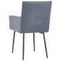 Sillas comedor reposabrazos 2 uds cuero ante sintética gris von , Essstühle - Ref: Foro24-282058, Preis: 194,17 €, Rabatt: %