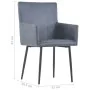 Sillas comedor reposabrazos 2 uds cuero ante sintética gris von , Essstühle - Ref: Foro24-282058, Preis: 194,17 €, Rabatt: %