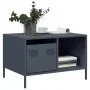 Mesa de centro acero laminado en frío antracita 68,5x50x43,5 cm de , Mesas de centro - Ref: Foro24-851282, Precio: 71,77 €, D...