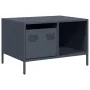 Mesa de centro acero laminado en frío antracita 68,5x50x43,5 cm de , Mesas de centro - Ref: Foro24-851282, Precio: 71,77 €, D...