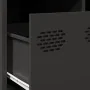 Mesa de centro acero laminado en frío negro 68,5x50x43,5 cm de , Mesas de centro - Ref: Foro24-851280, Precio: 68,38 €, Descu...