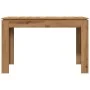 Mesa de Comedor Roble Artesano 120x60x76cm madera reconstituida de , Mesas de cocina y de comedor - Ref: Foro24-855903, Preci...