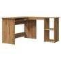 Escritorio de esquina madera contrachapada 120x140x75 cm de , Escritorios - Ref: Foro24-855901, Precio: 127,20 €, Descuento: %