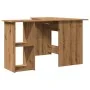 Escritorio de esquina madera contrachapada 120x140x75 cm de , Escritorios - Ref: Foro24-855901, Precio: 127,20 €, Descuento: %