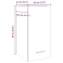 Armario colgante contrachapada gris hormigón 30x31x60 cm de , Armarios de cocina - Ref: Foro24-856100, Precio: 34,64 €, Descu...