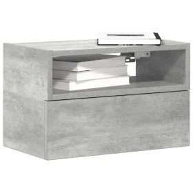 Mesitas de noche de pared 2 uds gris hormigón 45x26x28,5 cm von , Nachttische - Ref: Foro24-858603, Preis: 61,03 €, Rabatt: %