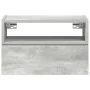 Mesitas de noche de pared 2 uds gris hormigón 45x26x28,5 cm von , Nachttische - Ref: Foro24-858603, Preis: 61,03 €, Rabatt: %