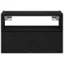 Mesita de noche de pared negra 45x26x28,5 cm von , Nachttische - Ref: Foro24-858598, Preis: 37,86 €, Rabatt: %