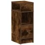 Mesilla de noche con cajón roble ahumado 25x31x66 cm von , Nachttische - Ref: Foro24-858622, Preis: 48,82 €, Rabatt: %