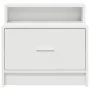 Mesillas de noche con cajón 2 uds blanco 51x31x47 cm de , Mesitas de noche - Ref: Foro24-858669, Precio: 70,75 €, Descuento: %