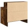 Mesilla de noche con cajón roble ahumado 51x31x47 cm von , Nachttische - Ref: Foro24-858676, Preis: 42,00 €, Rabatt: %