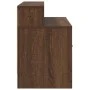 Mesillas de noche con cajón 2 uds roble marrón 51x31x47 cm by , Nightstands - Ref: Foro24-858681, Price: 72,71 €, Discount: %