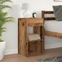 Mesilla de noche con cajón madera vieja 35x34x66,5 cm von , Nachttische - Ref: Foro24-858727, Preis: 45,74 €, Rabatt: %