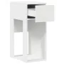 Torre de ordenador con cajón blanco 30x44x74 cm by , Desks - Ref: Foro24-858731, Price: 58,62 €, Discount: %