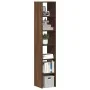 Estanterías 2uds apilables de madera de ingeniería roble marrón by , Lockers and storage cabinets - Ref: Foro24-858816, Price...