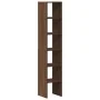 Estanterías 2uds apilables de madera de ingeniería roble marrón by , Lockers and storage cabinets - Ref: Foro24-858816, Price...