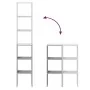 Librerías 2 uds madera contrachapada apilable sonoma gris by , Lockers and storage cabinets - Ref: Foro24-858814, Price: 60,3...