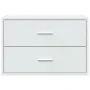 Armario con 2 cajones blanco 60x31x40 cm madera de ingeniería by , Drawers - Ref: Foro24-858821, Price: 78,42 €, Discount: %