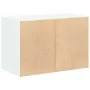 Armario con 2 cajones blanco 60x31x40 cm madera de ingeniería by , Drawers - Ref: Foro24-858821, Price: 78,42 €, Discount: %