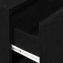 Armario con 2 cajones roble negro 60x31x40 cm madera ingeniería von , Schubladen - Ref: Foro24-858823, Preis: 65,65 €, Rabatt: %