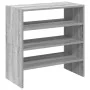 Zapateros 2 uds apilables gris sonoma 60x30x30,5 cm by , Shoe racks and shoe organizers - Ref: Foro24-858868, Price: 45,18 €,...