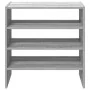 Zapateros 2 uds apilables gris sonoma 60x30x30,5 cm by , Shoe racks and shoe organizers - Ref: Foro24-858868, Price: 45,18 €,...