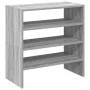 Zapateros 2 uds apilables gris sonoma 60x30x30,5 cm by , Shoe racks and shoe organizers - Ref: Foro24-858868, Price: 45,18 €,...