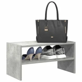 Zapatero apilable gris hormigón 60x30x30,5 cm by , Shoe racks and shoe organizers - Ref: Foro24-858863, Price: 33,57 €, Disco...