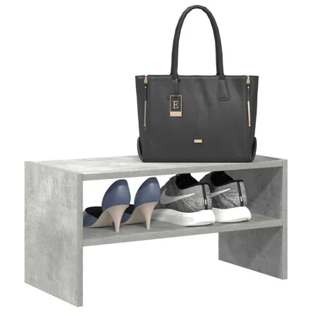 Zapatero apilable gris hormigón 60x30x30,5 cm by , Shoe racks and shoe organizers - Ref: Foro24-858863, Price: 33,55 €, Disco...