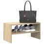 Zapatero apilable roble sonoma 60x30x30,5 cm de , Zapateros y organizadores de calzado - Ref: Foro24-858861, Precio: 32,21 €,...