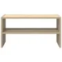Zapatero apilable roble sonoma 60x30x30,5 cm de , Zapateros y organizadores de calzado - Ref: Foro24-858861, Precio: 32,21 €,...