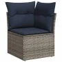 Set de muebles de jardín 6 pzas y cojines ratán sintético gris von , Gartensets - Ref: Foro24-3326931, Preis: 488,96 €, Rabat...