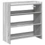 Mueble zapatero madera contrachapada gris sonoma 60x25x62 cm by , Shoe racks and shoe organizers - Ref: Foro24-859892, Price:...