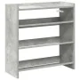 Mueble zapatero madera contrachapada gris hormigón 60x25x62 cm von , Schuhregale und Schuhorganisatoren - Ref: Foro24-859890,...