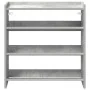 Mueble zapatero madera contrachapada gris hormigón 60x25x62 cm von , Schuhregale und Schuhorganisatoren - Ref: Foro24-859890,...