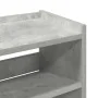 Mueble zapatero madera contrachapada gris hormigón 60x25x62 cm von , Schuhregale und Schuhorganisatoren - Ref: Foro24-859890,...