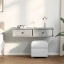 Estante de pared con cajones madera contrachapada gris hormigón de , Estantes y estanterías - Ref: Foro24-859962, Precio: 63,...