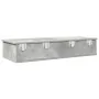 Estante de pared con cajones madera contrachapada gris hormigón de , Estantes y estanterías - Ref: Foro24-859962, Precio: 63,...