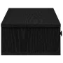 Estante de pared con cajones de madera contrachapada negro by , Shelves and shelves - Ref: Foro24-859960, Price: 84,80 €, Dis...