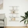Estante cubo pared 12 compartimentos madera ingeniería blanco von , Regale und Regale - Ref: Foro24-860013, Preis: 46,73 €, R...
