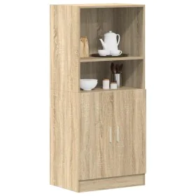 Mueble de cocina madera ingeniería roble sonoma 57x41,5x131,5cm de , Armarios de cocina - Ref: Foro24-860123, Precio: 97,61 €...