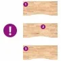 Tablero escritorio rectangular madera maciza roble sin tratar by , Table tops - Ref: Foro24-4009014, Price: 107,91 €, Discoun...