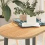 Tablero de mesa ovalado madera maciza de roble 80x40x2 cm by , Table tops - Ref: Foro24-4009061, Price: 42,28 €, Discount: %