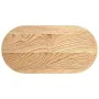 Tablero de mesa ovalado madera maciza de roble 80x40x2 cm by , Table tops - Ref: Foro24-4009061, Price: 42,28 €, Discount: %
